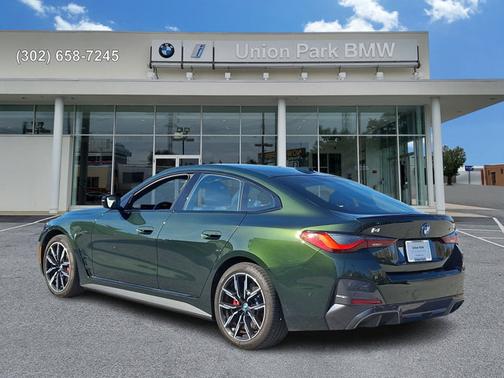 San Remo Green Metallic 2024 BMW i4 Gran Coupe xDrive40