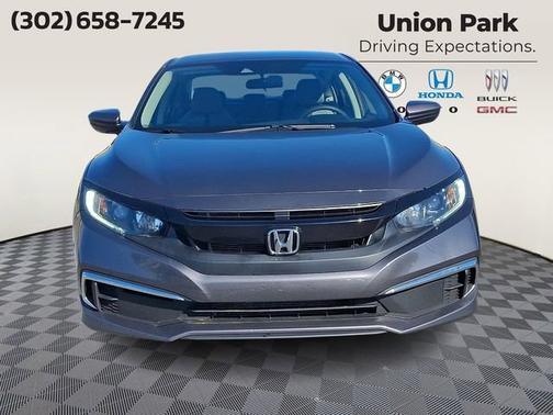 Gray 2019 Honda Civic LX