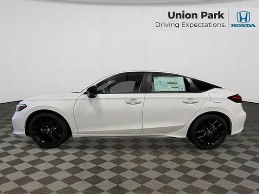 Platinum White Pearl 2026 Honda Civic Sport