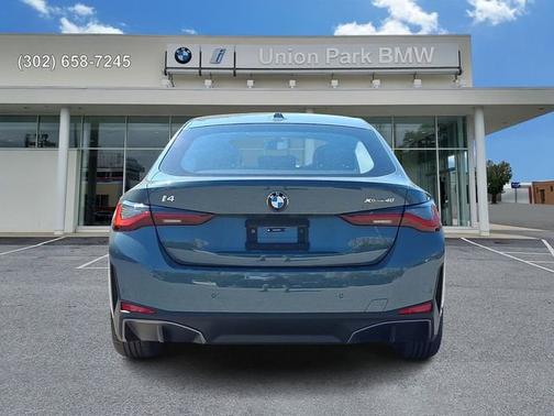 Cape York Green Metallic 2026 BMW i4 Gran Coupe xDrive40