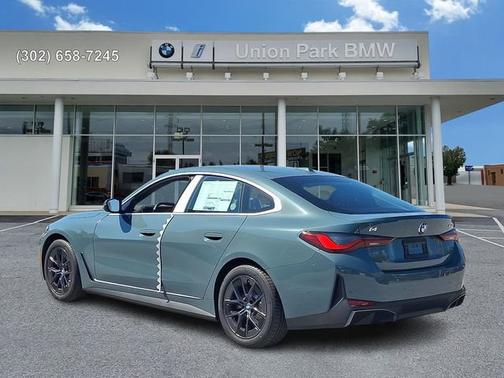 Cape York Green Metallic 2026 BMW i4 Gran Coupe xDrive40