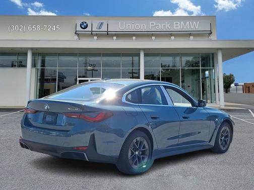 Cape York Green Metallic 2026 BMW i4 Gran Coupe xDrive40