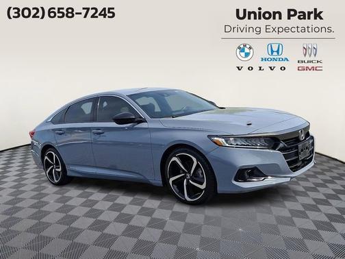 Gray 2022 Honda Accord Sport