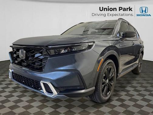 Meteorite Gray Metallic 2026 Honda CR-V Hybrid Sport Touring