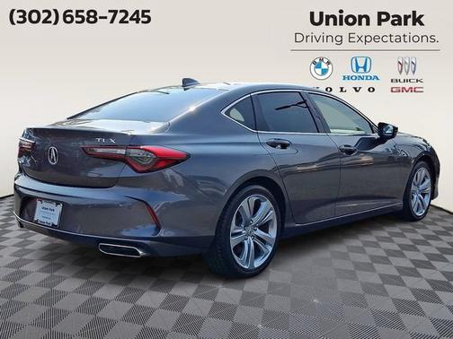 Gray 2023 Acura TLX Tech
