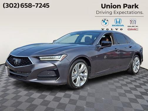 Gray 2023 Acura TLX Tech