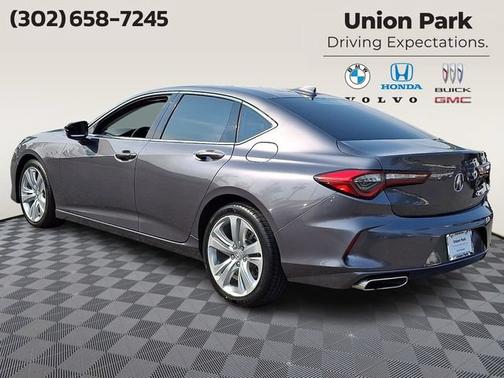 Gray 2023 Acura TLX Tech