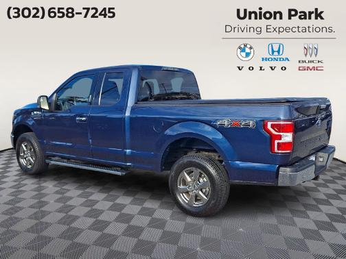 Blue 2020 Ford F-150 XLT