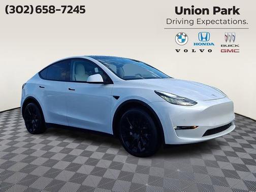 White 2021 Tesla Model Y Long Range