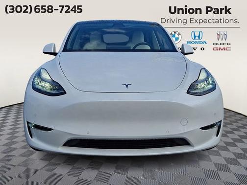 White 2021 Tesla Model Y Long Range