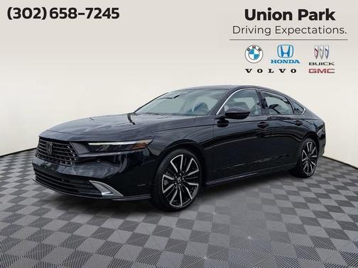 Black 2025 Honda Accord Hybrid Touring
