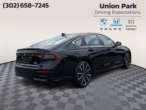 Black 2025 Honda Accord Hybrid Touring