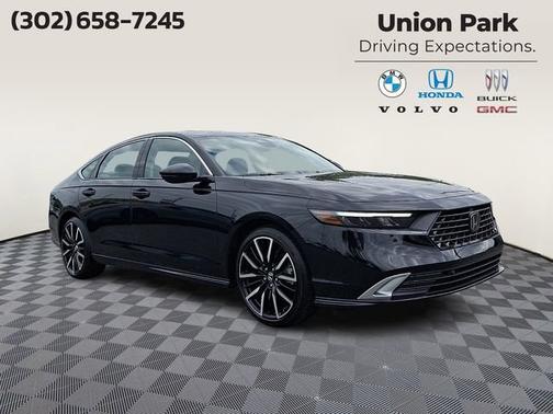 Black 2025 Honda Accord Hybrid Touring