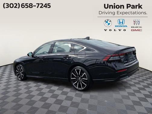 Black 2025 Honda Accord Hybrid Touring