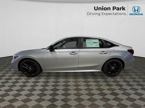 Solar Silver Metallic 2026 Honda Civic Sport