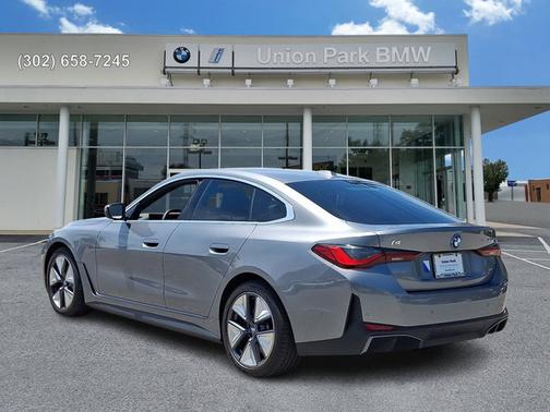 Skyscraper Grey Metallic 2025 BMW i4 Gran Coupe xDrive40