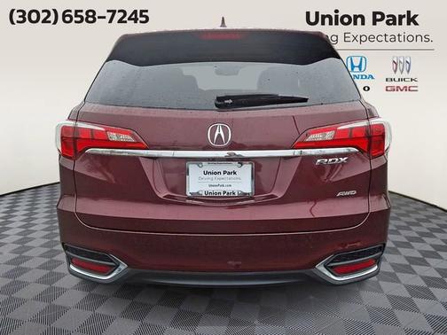 Red 2017 Acura RDX