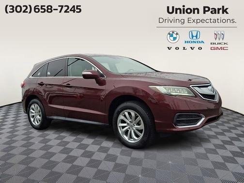 Red 2017 Acura RDX