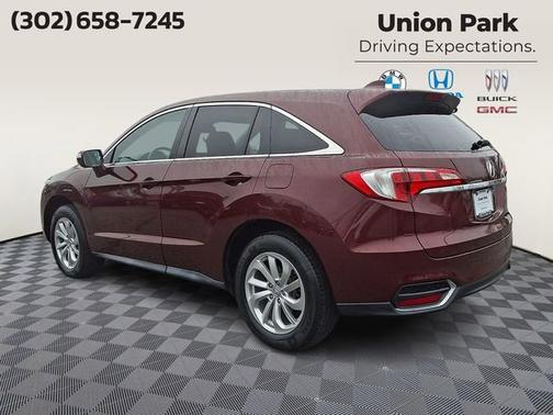 Red 2017 Acura RDX