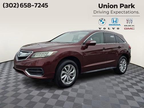 Red 2017 Acura RDX