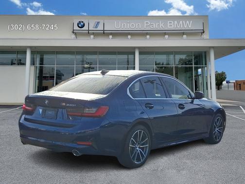 Mediterranean Blue Metallic 2020 BMW 330 i xDrive