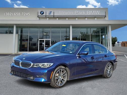 Mediterranean Blue Metallic 2020 BMW 330 i xDrive