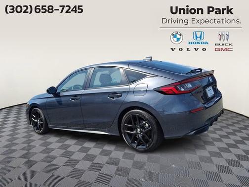 Gray 2026 Honda Civic Hybrid Sport