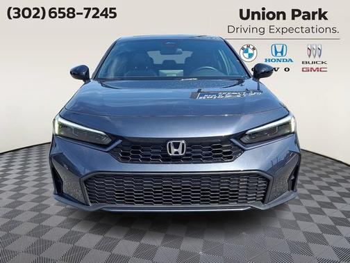 Gray 2026 Honda Civic Hybrid Sport