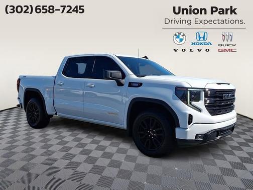 Summit White 2023 GMC Sierra 1500 Elevation