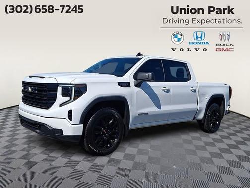 Summit White 2023 GMC Sierra 1500 Elevation