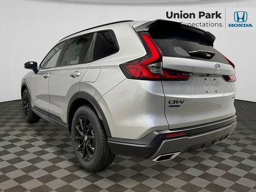 Solar Silver Metallic 2026 Honda CR-V Hybrid Sport-L