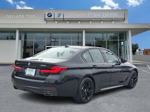 Black Sapphire Metallic 2023 BMW 530 530i xDrive