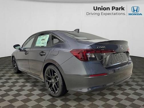 Meteorite Gray Metallic 2026 Honda Civic Hybrid Sport