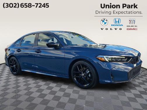 Blue 2026 Honda Civic Sport