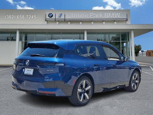 Phytonic Blue Metallic 2024 BMW iX xDrive50