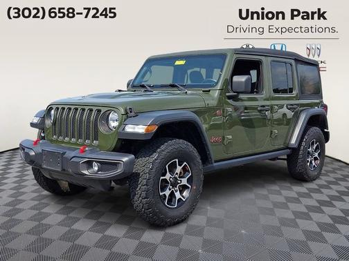 Sarge Green Clearcoat 2021 Jeep Wrangler Unlimited Rubicon