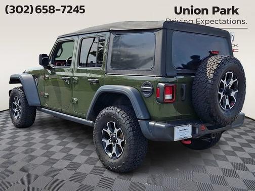 Sarge Green Clearcoat 2021 Jeep Wrangler Unlimited Rubicon