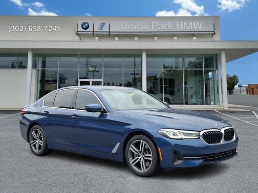 Phytonic Blue Metallic 2023 BMW 530 530i xDrive