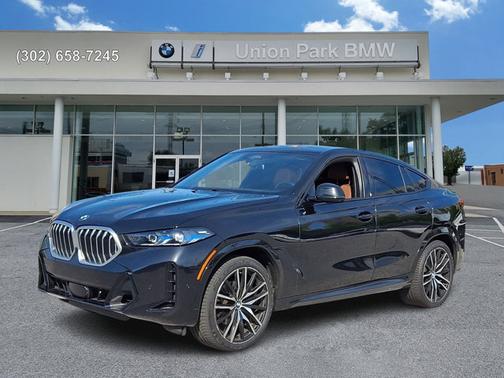 Black Sapphire Metallic 2024 BMW X6 xDrive40i