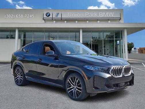 Black Sapphire Metallic 2024 BMW X6 xDrive40i