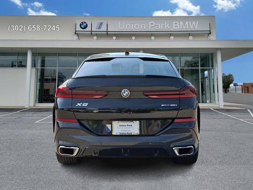Black Sapphire Metallic 2024 BMW X6 xDrive40i