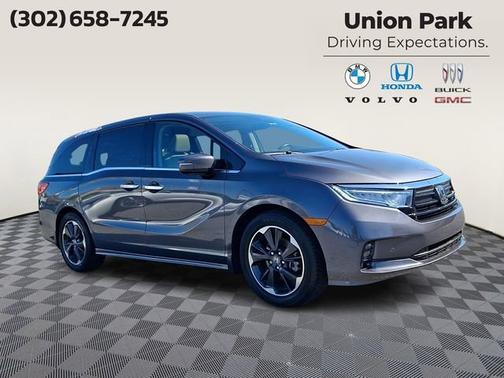 Gray 2024 Honda Odyssey Elite