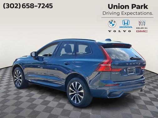Denim Blue Metallic 2024 Volvo XC60 Plus Dark Theme