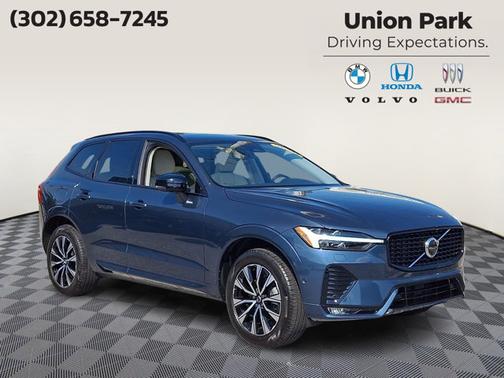 Denim Blue Metallic 2024 Volvo XC60 Plus Dark Theme