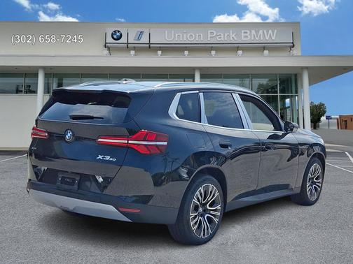 Black Sapphire Metallic 2026 BMW X3 30 xDrive