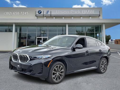 Black Sapphire Metallic 2025 BMW X6 xDrive40i