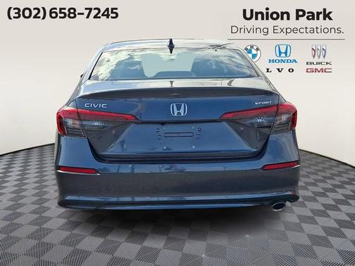 Gray 2023 Honda Civic Sport