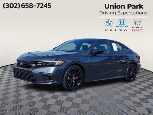 Gray 2023 Honda Civic Sport