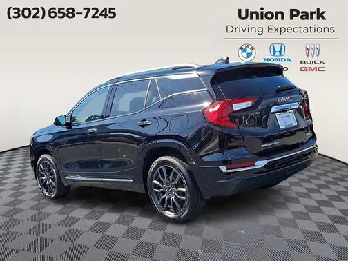 Ebony Twilight Metallic 2023 GMC Terrain Denali