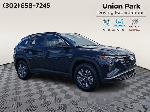 Deep Sea 2023 Hyundai TUCSON Hybrid Blue